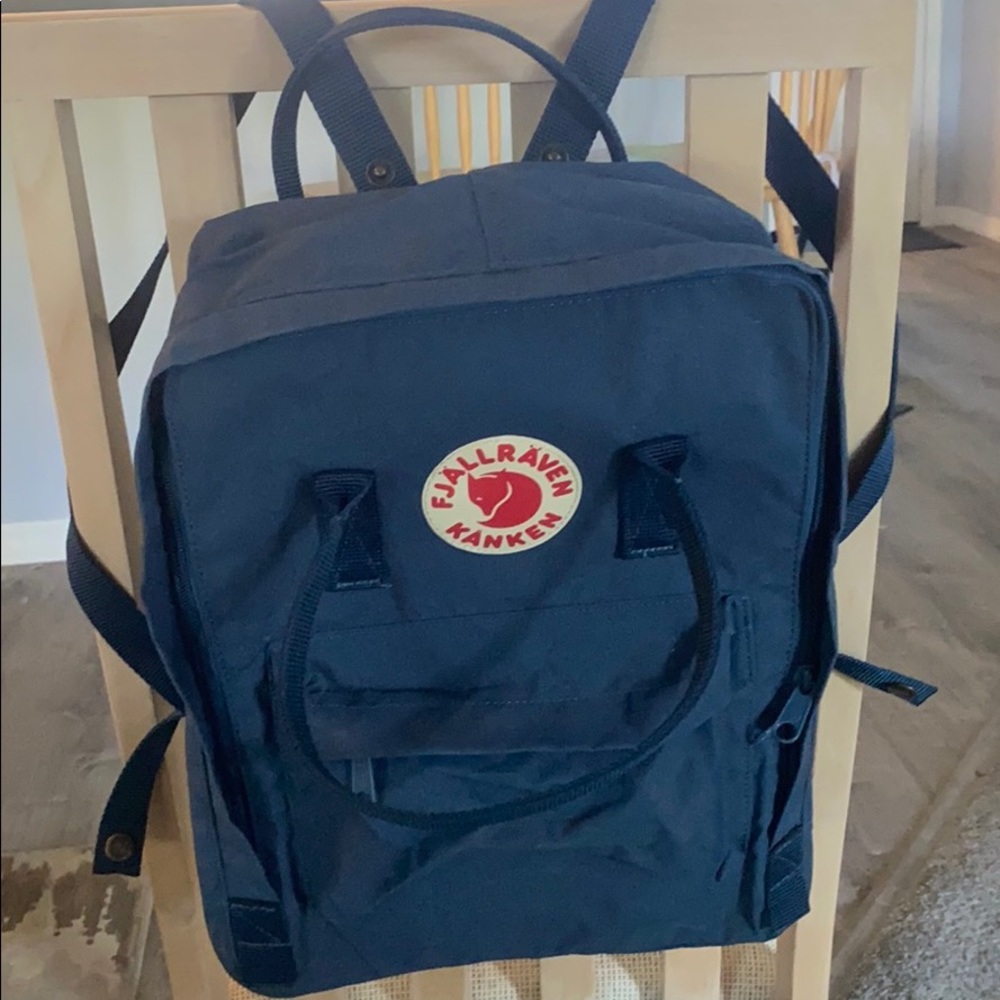 Fjallraven Mini Kanken, navy, barely used